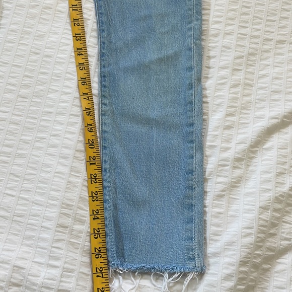 EUC Womens 501 s (skinny) jeans 26W x 28L - Picture 7 of 8